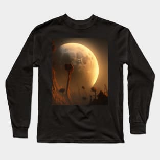 great moon Long Sleeve T-Shirt